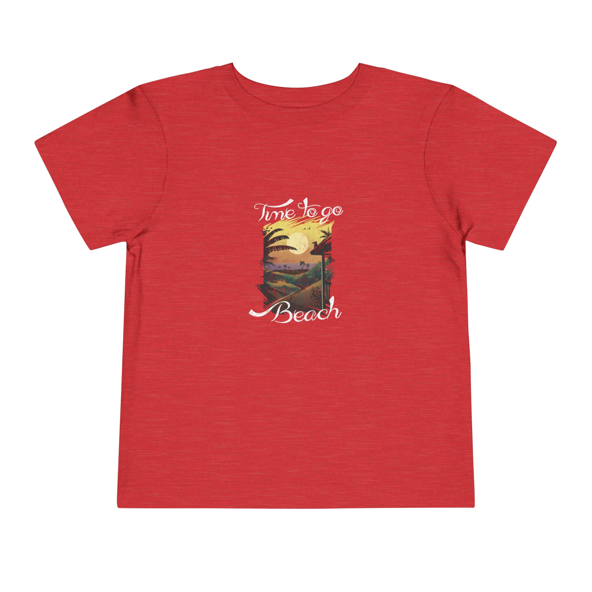 Time To Go Beach Toddler Tee