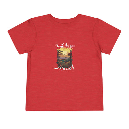 Time To Go Beach Toddler Tee