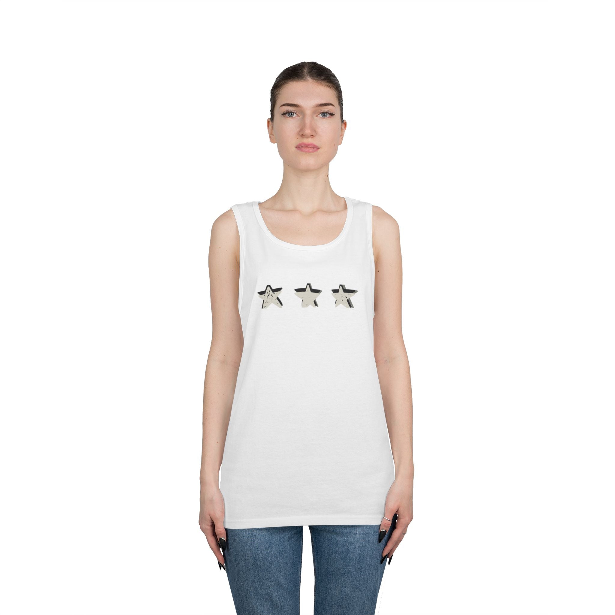 3 Star Heavy Cotton Tank Top
