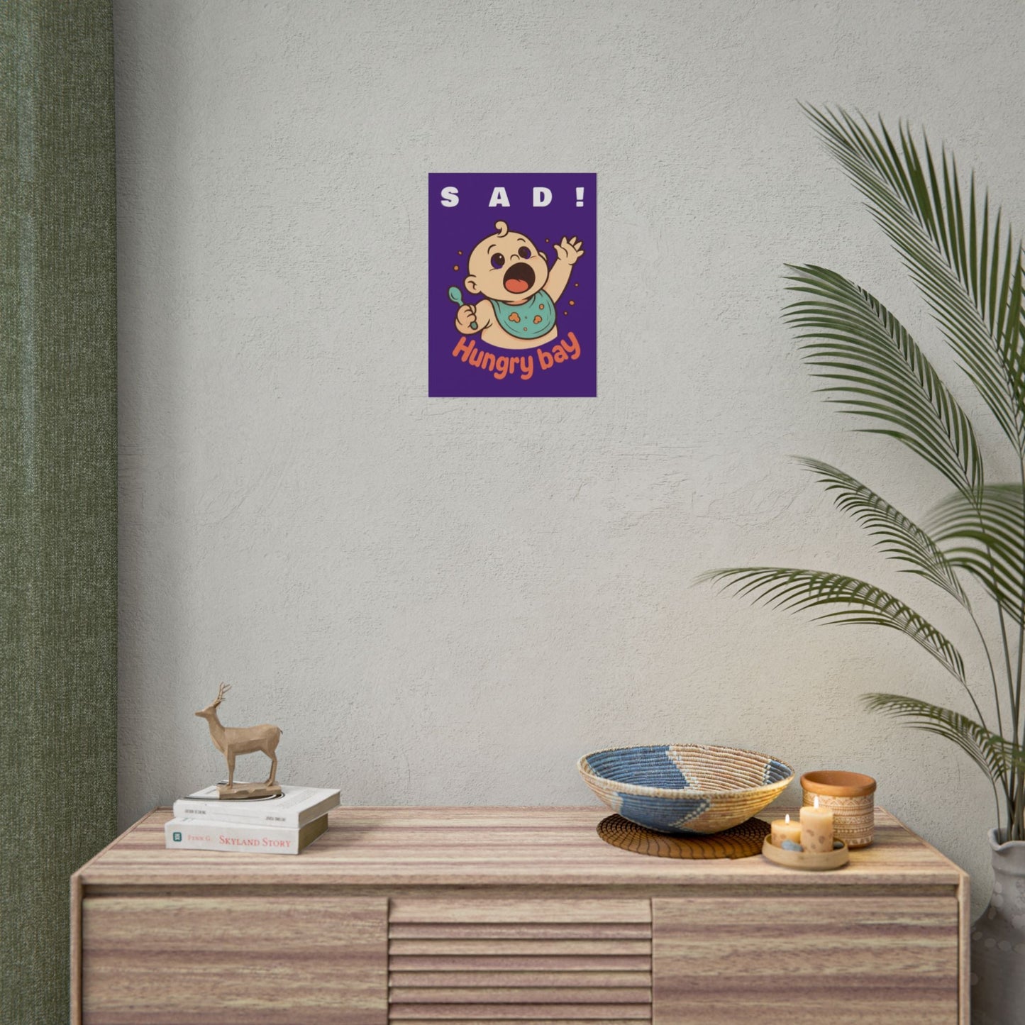 Poster Print - Feed the Children of the World Printify