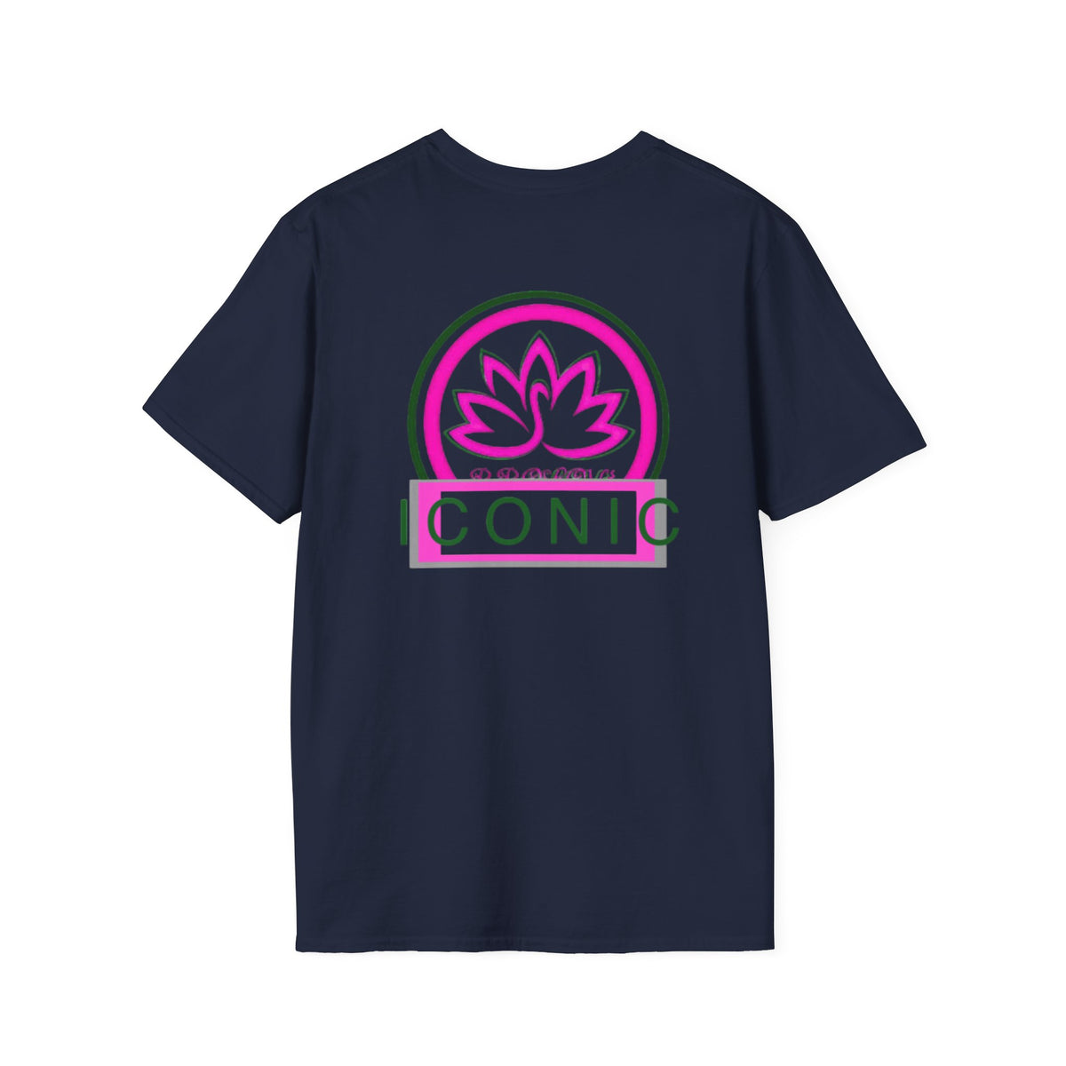 Iconic Lotus Graphic Unisex Softstyle T-Shirt
