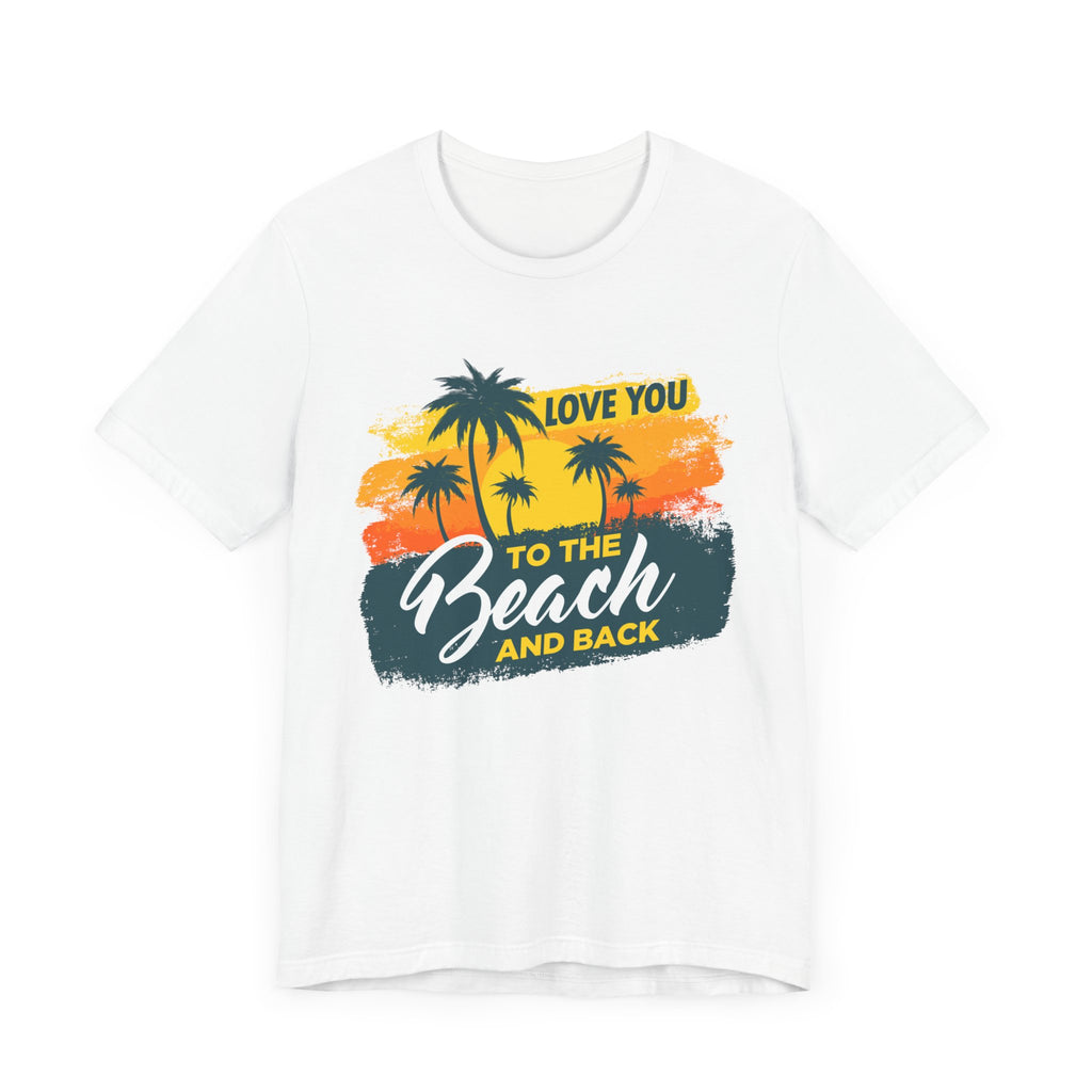 Je t’aime à la plage Tee unisexe 