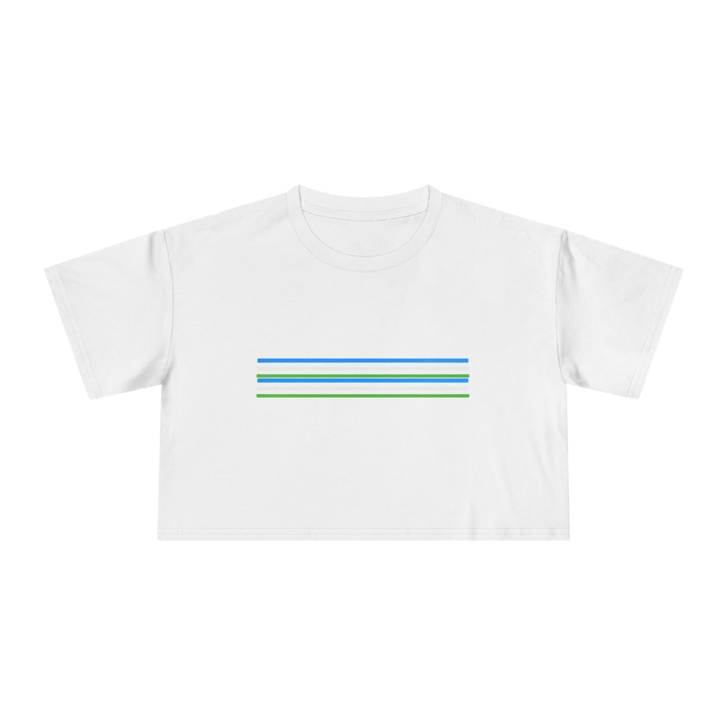 Crop Tee - Bubblegum Design for Women