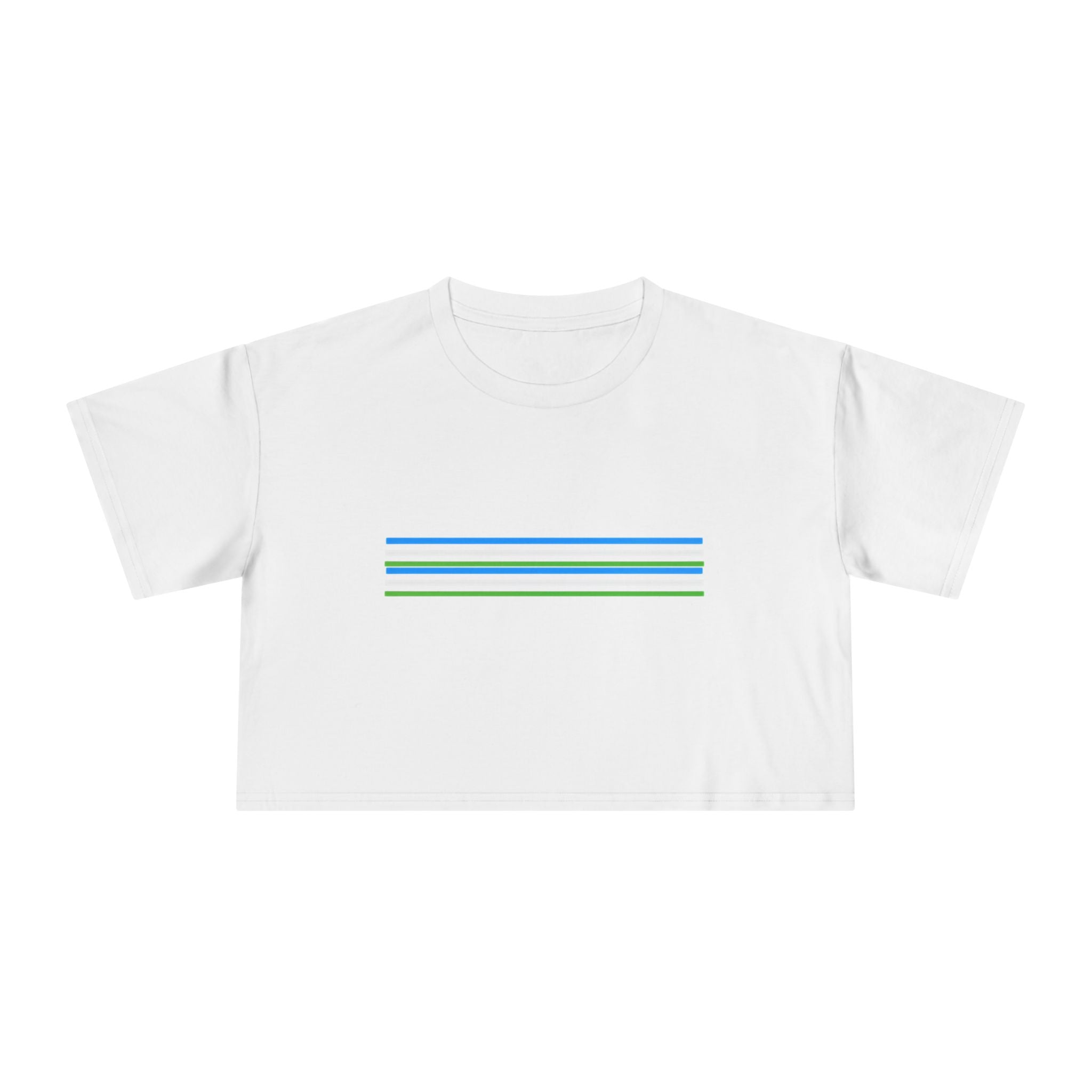 Crop Tee - Bubblegum Design for Women