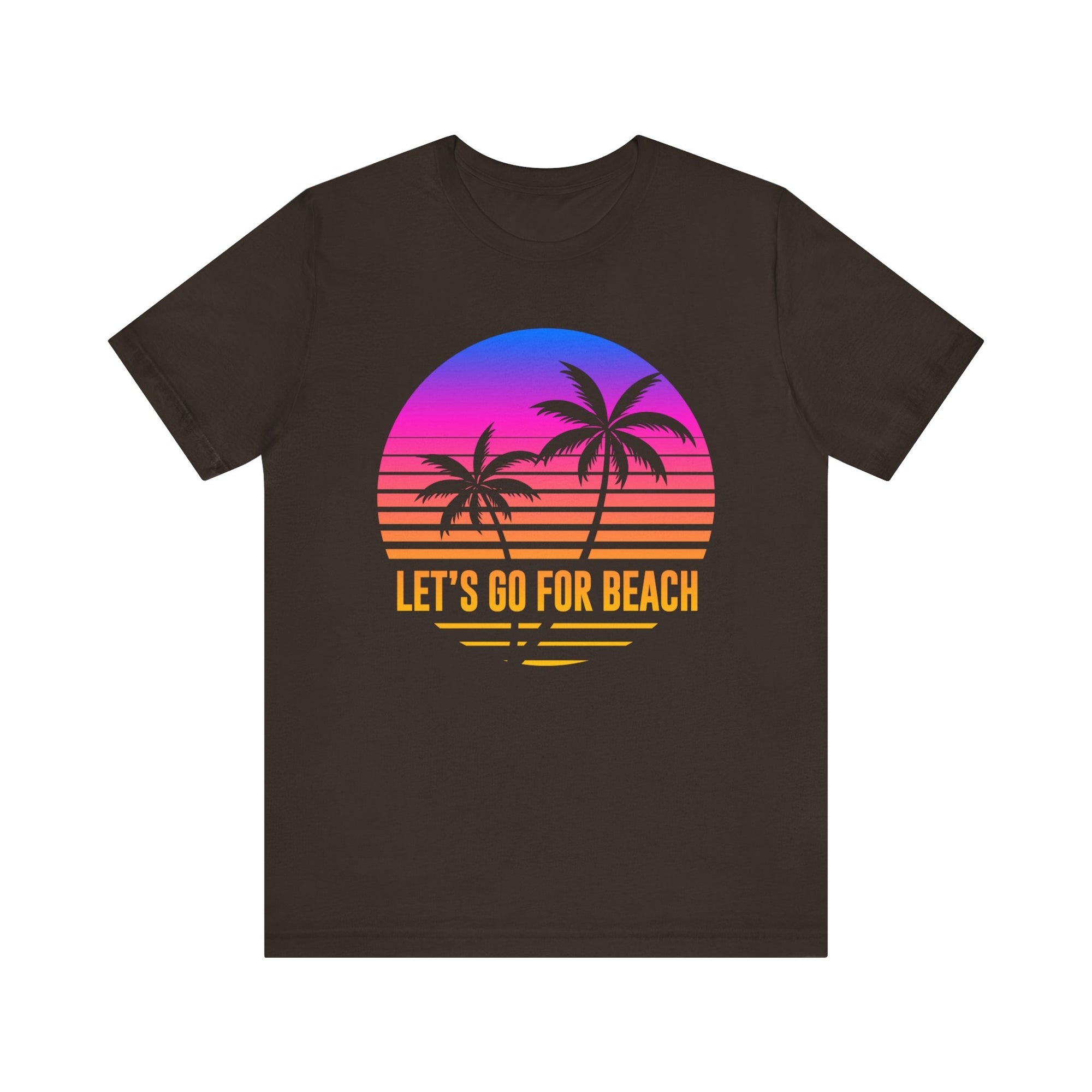 Allons-y pour la plage Tee-shirt unisexe 