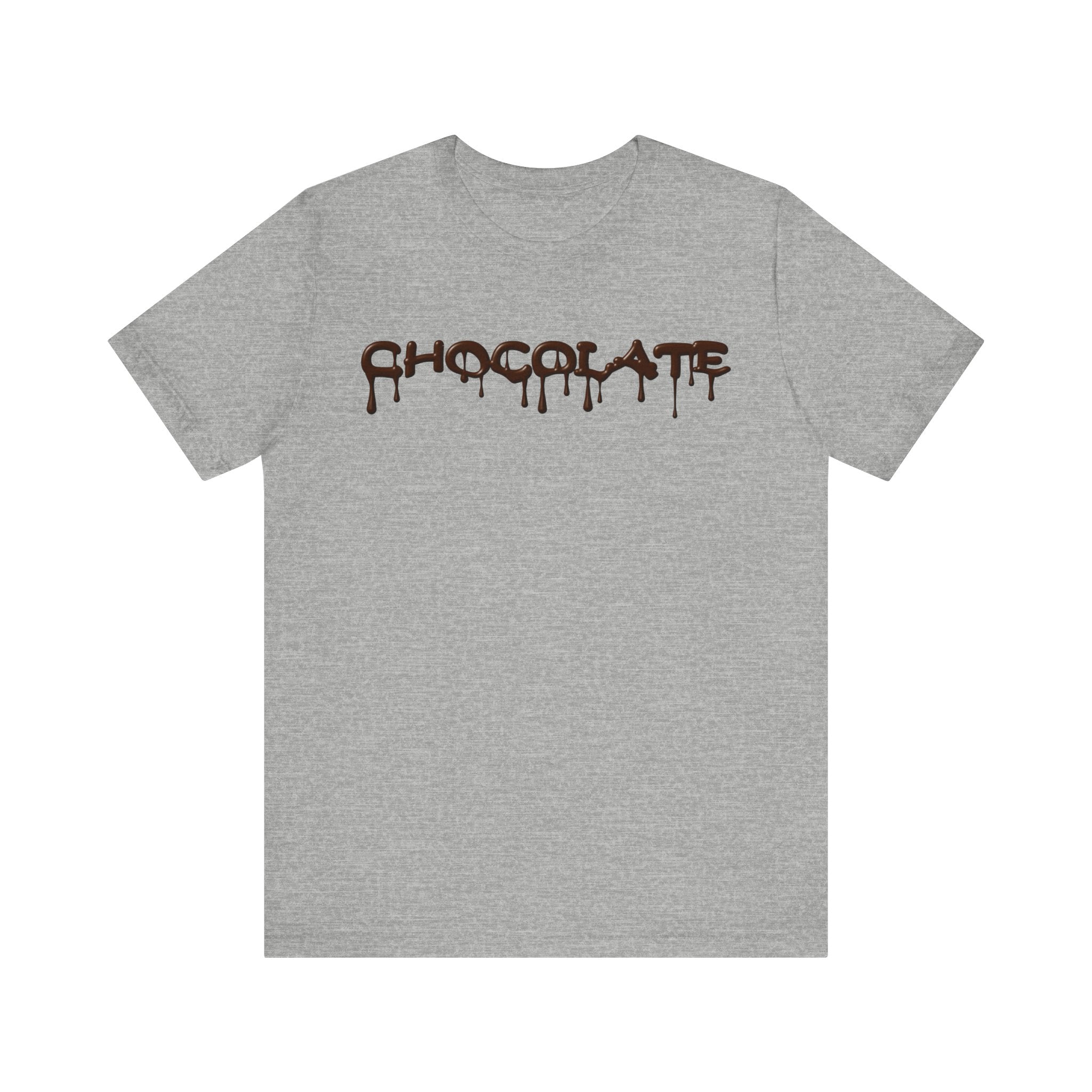 Unisex Jersey Short Sleeve Chocolate Tee