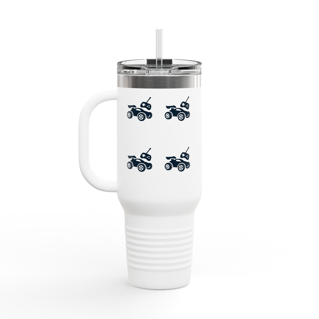 Fun Off-Roading Insulated Travel Mug, 40oz - Adventure Mug for Outdoor Lovers, Great for Camping, Road Trips, Gifts Printify