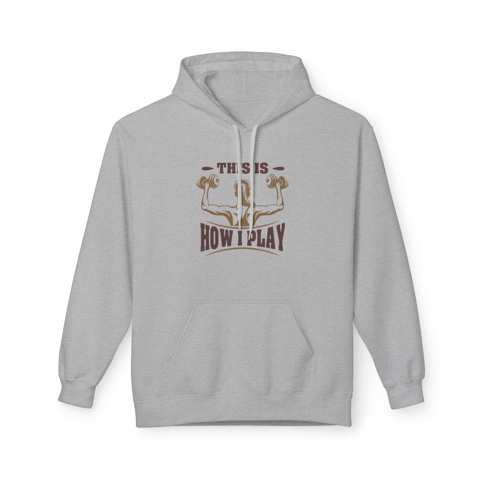 Rcnsons Unisex Midweight Softstyle Fleece 'Play' Hoodie