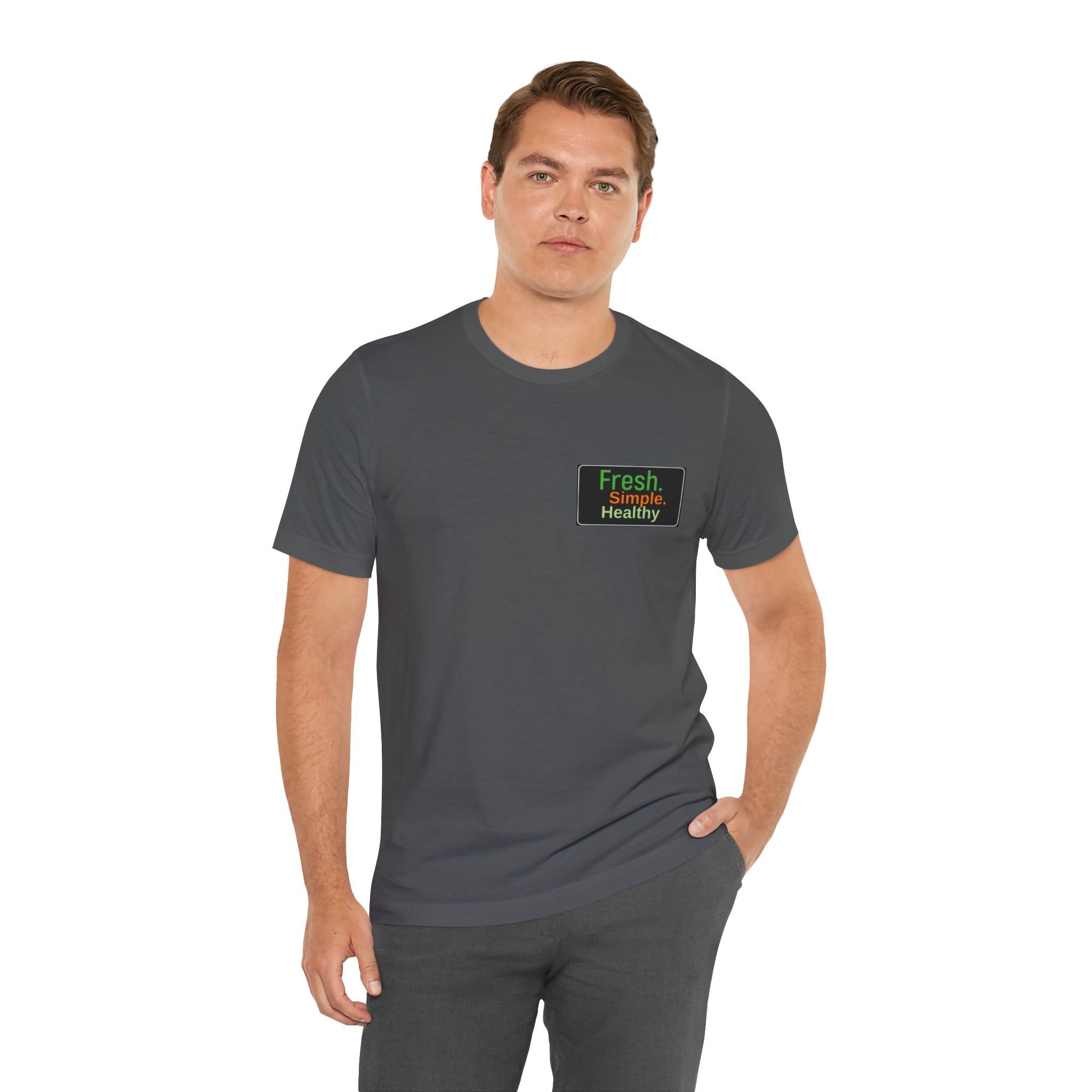 Unisex Fresh Healthy Short Sleeve Tee