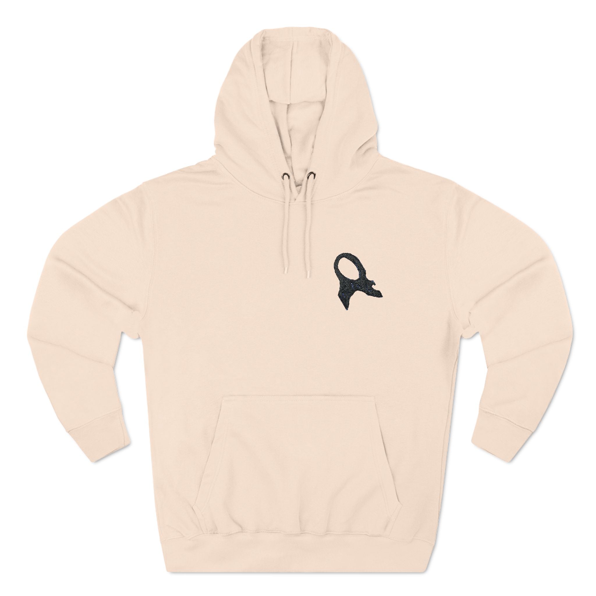 Embroidered Frc Art Three-Panel Fleece Hoodie