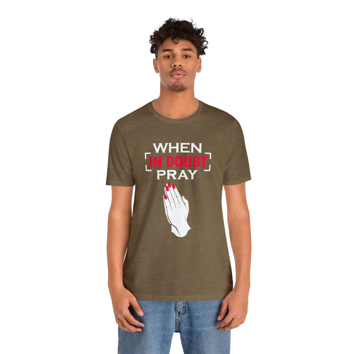 When In Doubt Pray Unisex Tee - RC’nSONS
