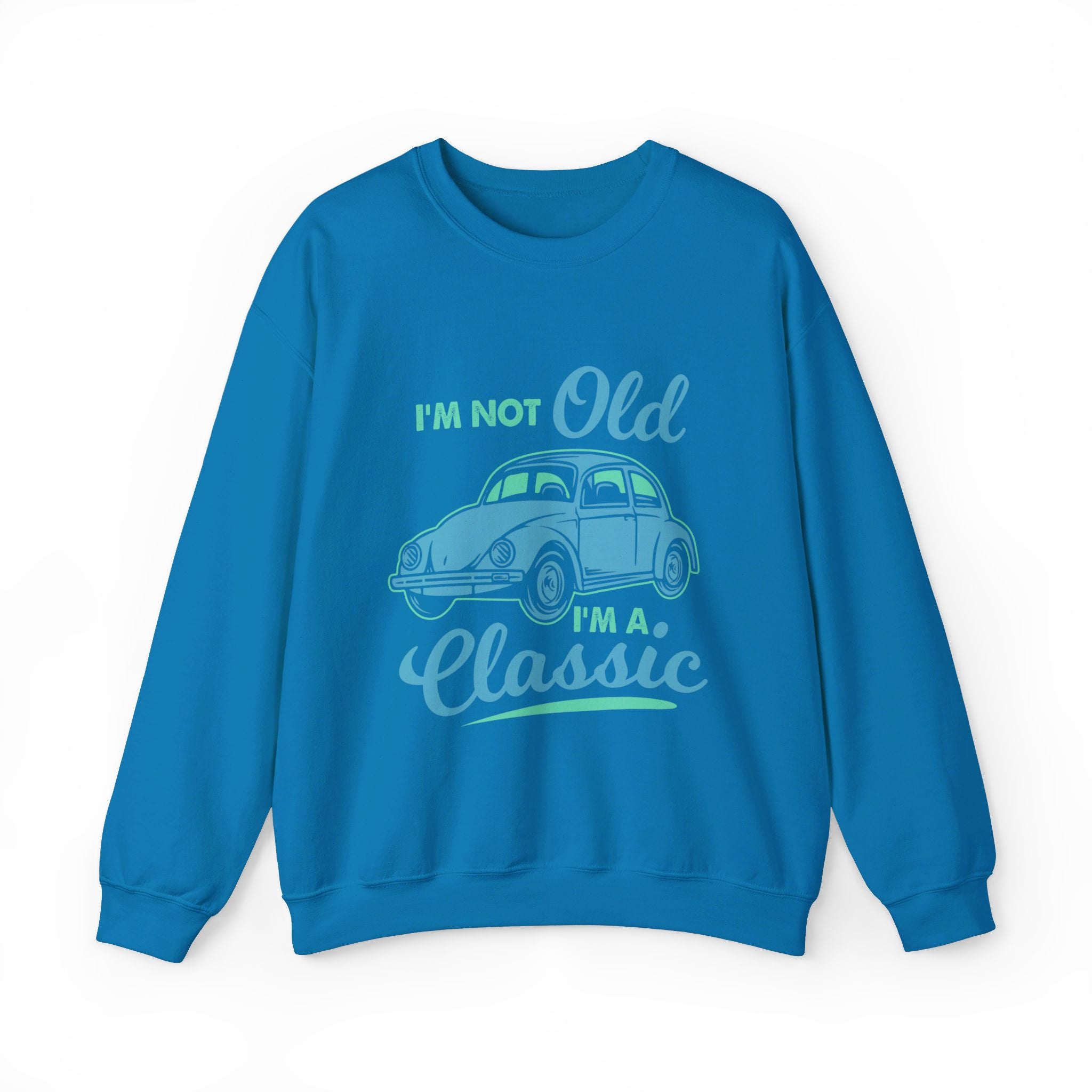 Je ne suis pas vieux, je suis un sweat-shirt unisexe classique 