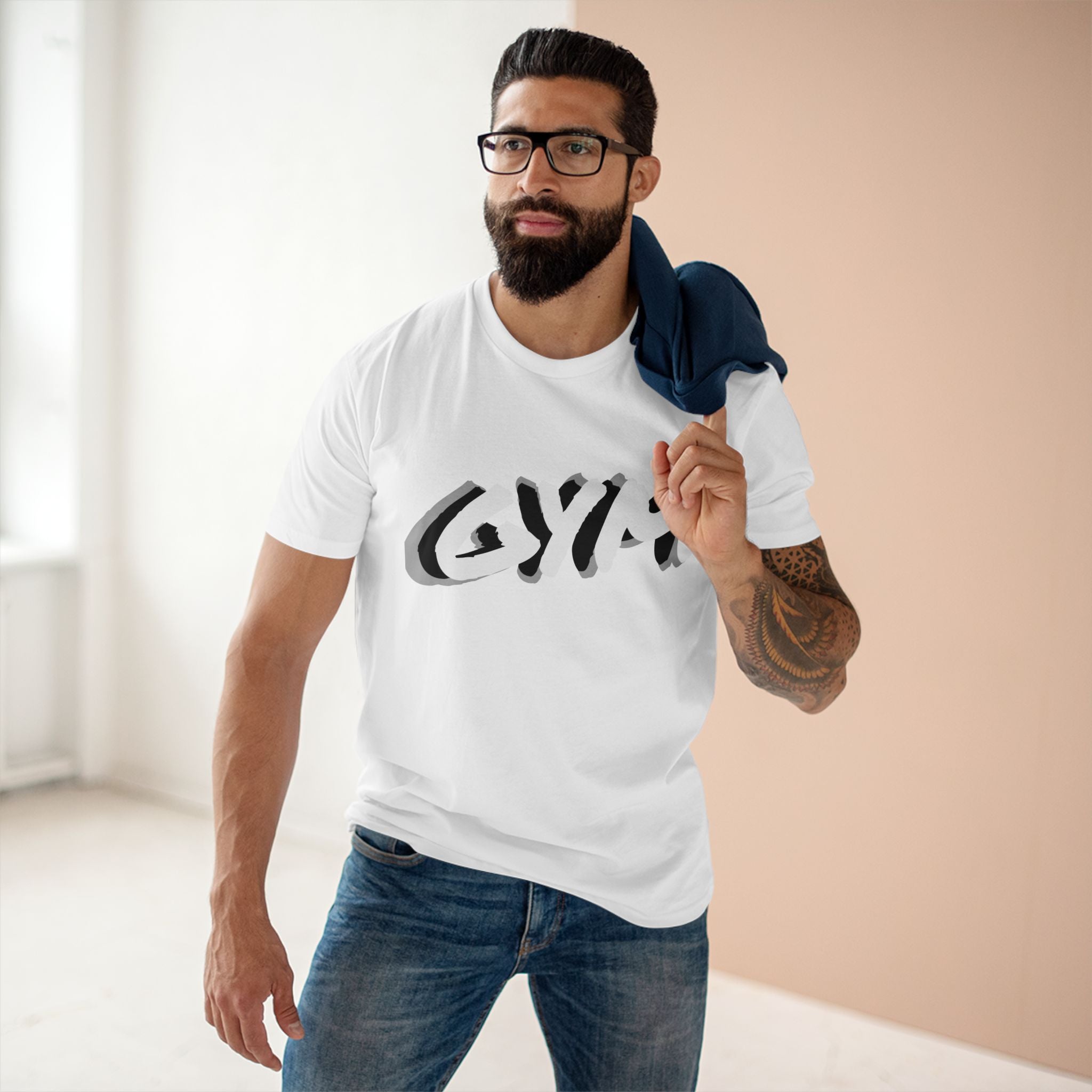 Gym Motivational Adult Staple Tee - Comfortable Workout Shirt