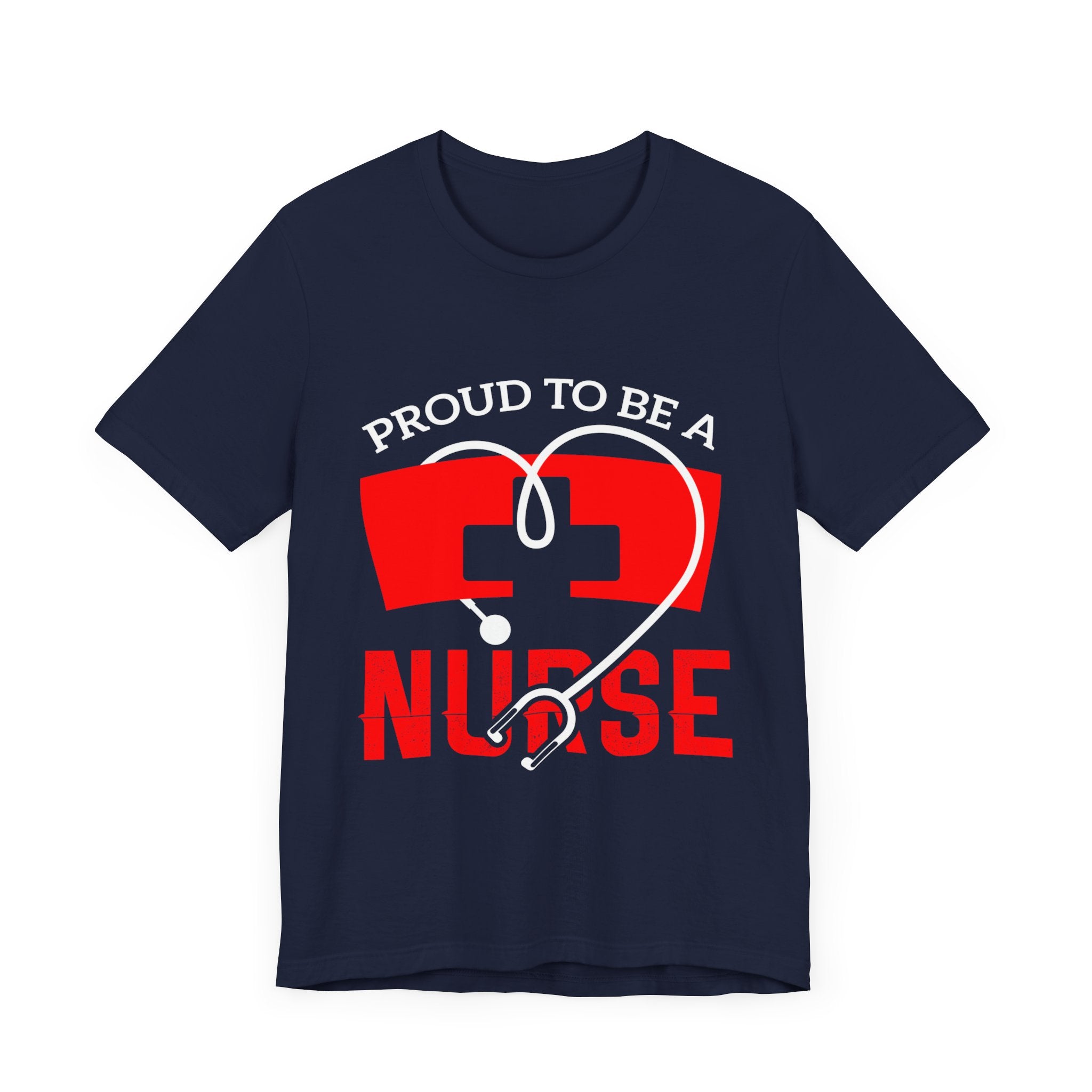 Fier d’être un tee-shirt unisexe infirmière 