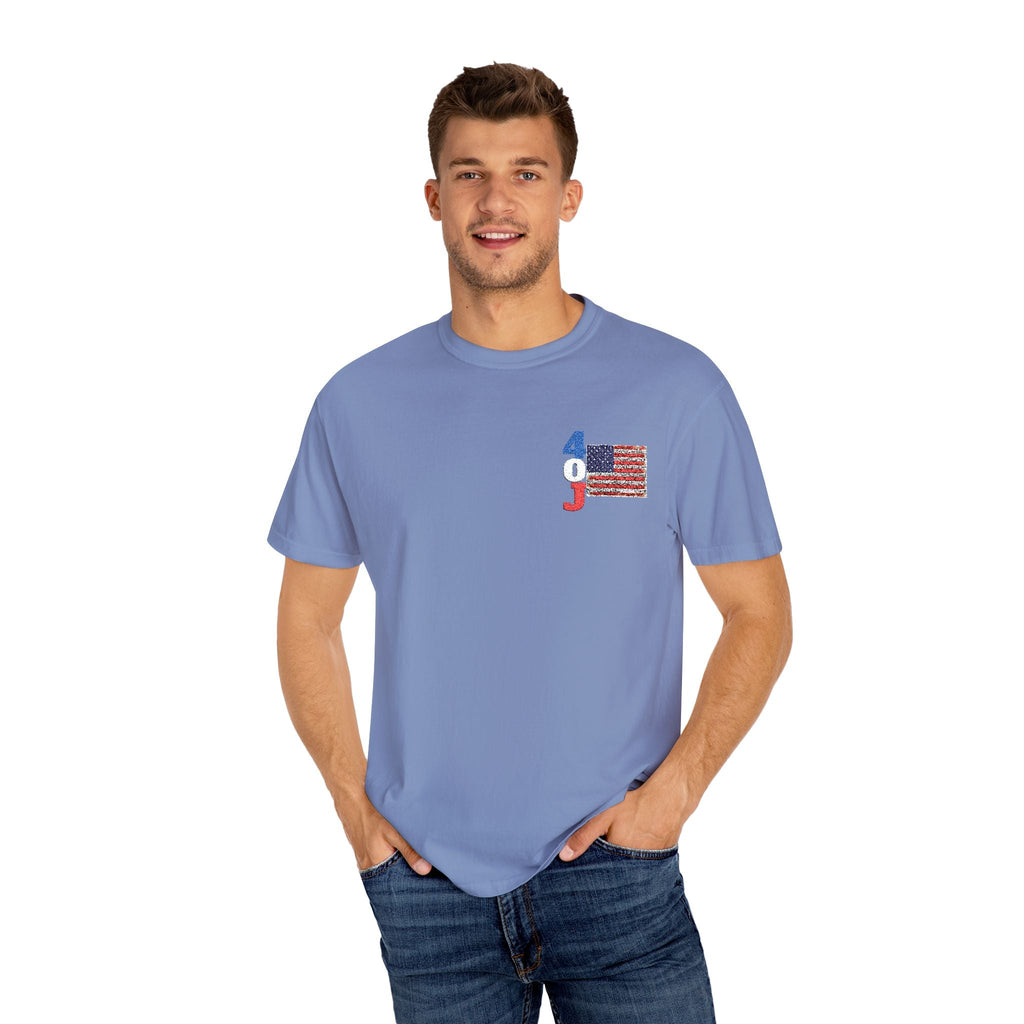 4th of July Garment-Dyed T-shirt Printify
