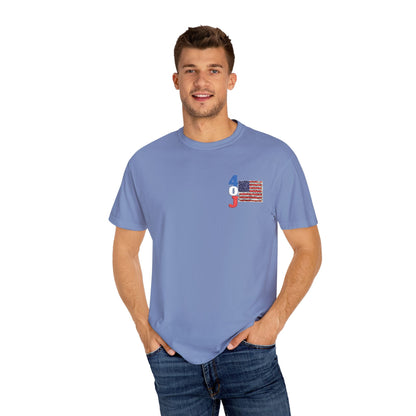 4th of July Garment-Dyed T-shirt Printify