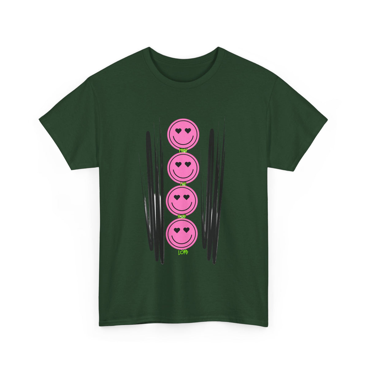 RCNSONS Unisex Heavy Cotton Smileys Tee