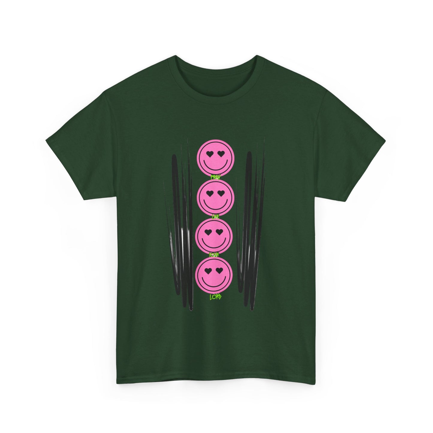 RCNSONS Unisex Heavy Cotton Smileys Tee