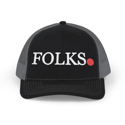 FOLKS Snapback Trucker Cap, Hat, For All Occasions Printify