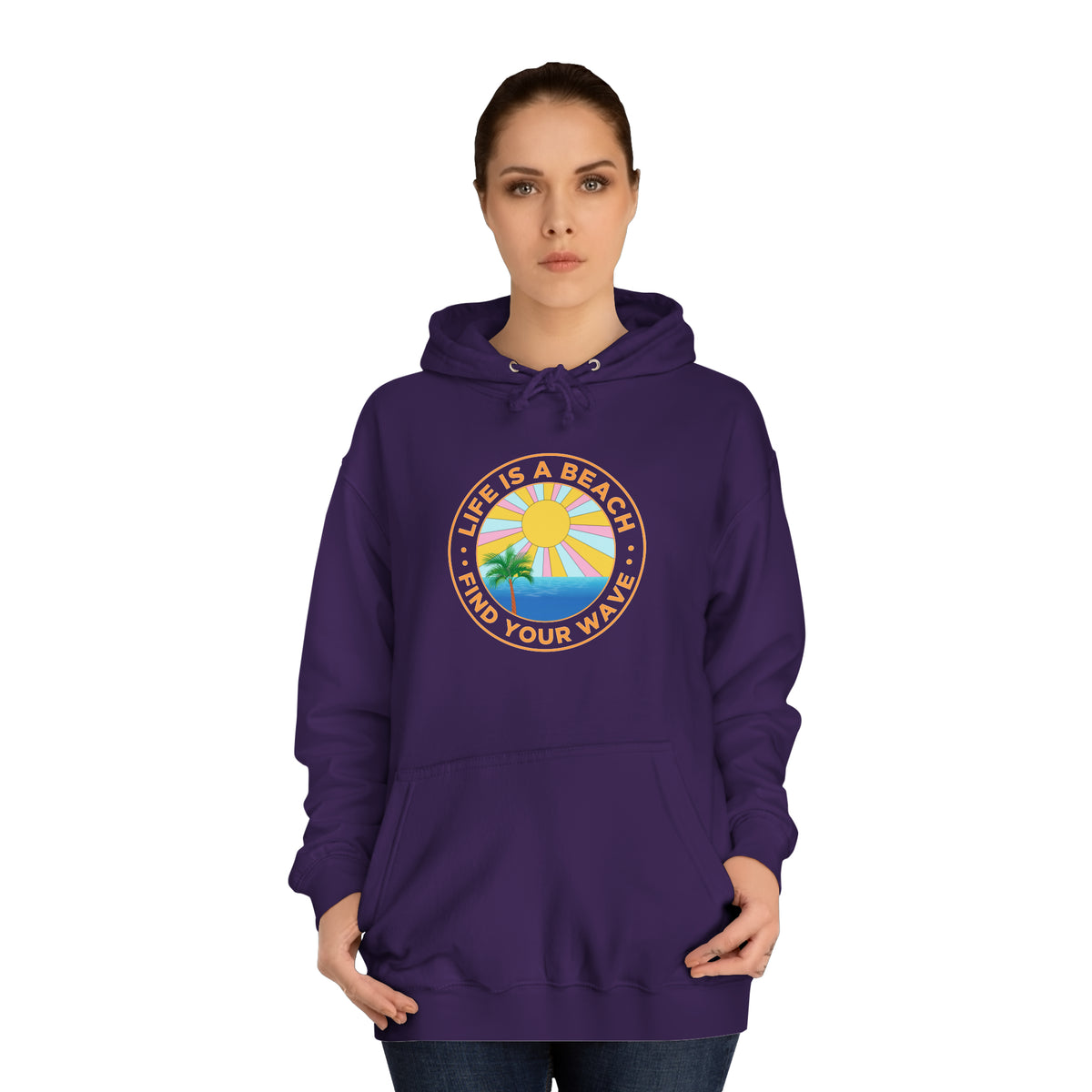 Life Is A Beach Unisex Hoodie