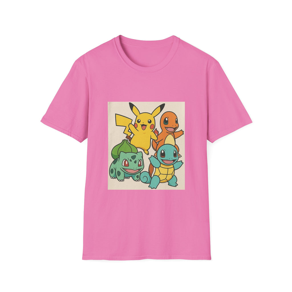 Colorful Play Graphic T-Shirt, Cute Casual Tee, Gamer Gift, Birthday Present, Unisex Style, Cartoon Apparel