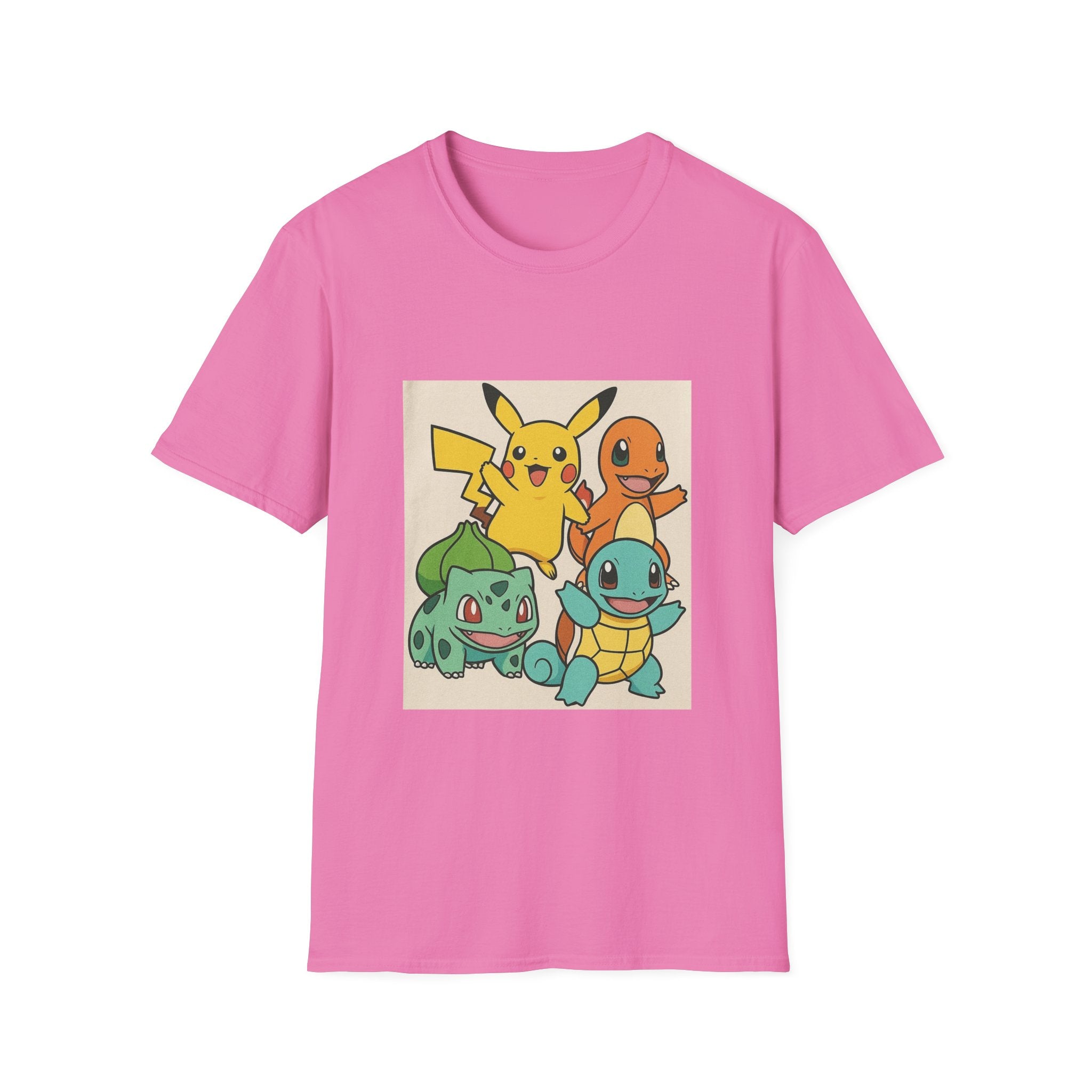 Colorful Play Graphic T-Shirt, Cute Casual Tee, Gamer Gift, Birthday Present, Unisex Style, Cartoon Apparel