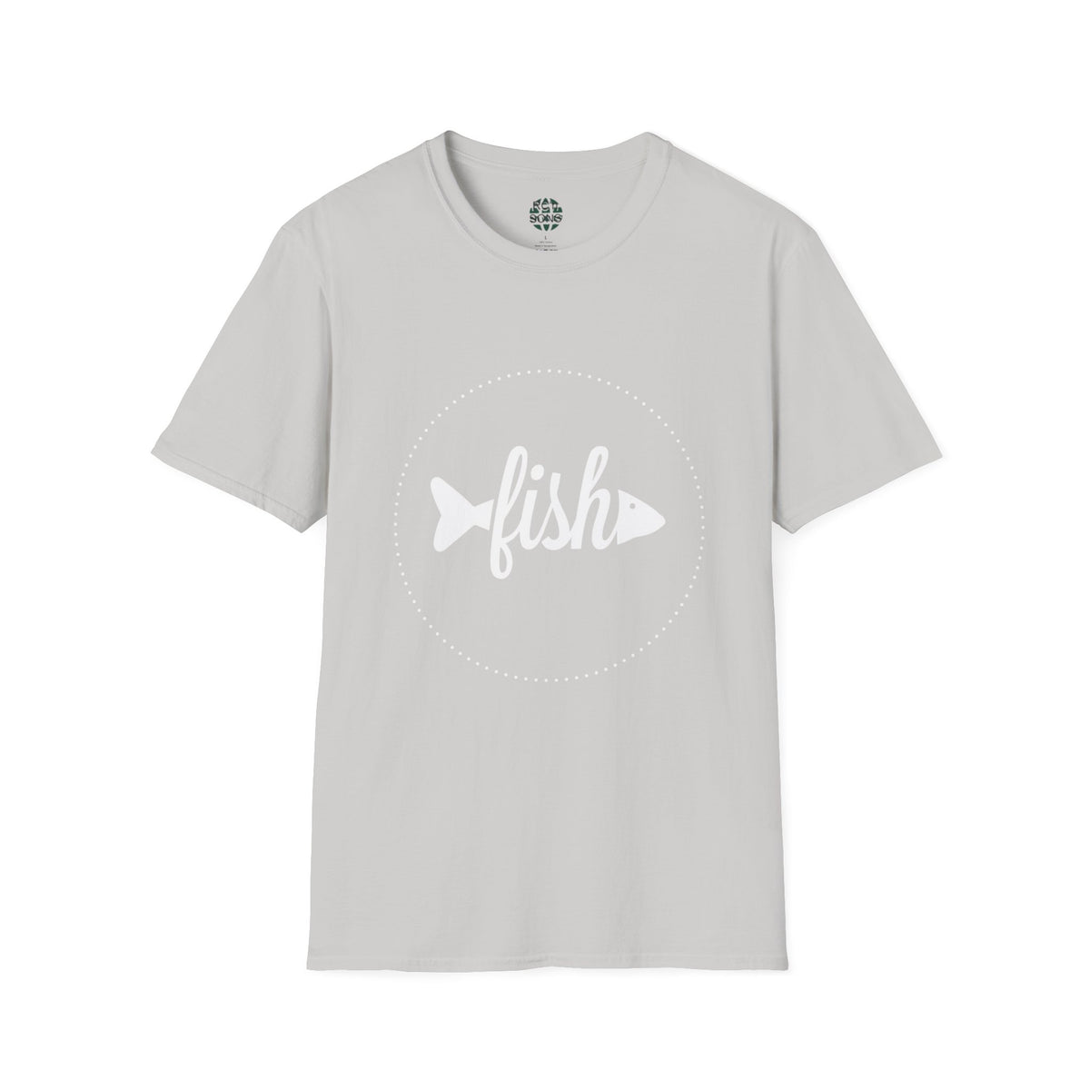 Casual Fish Graphic Tee - Perfect for Nature Lovers