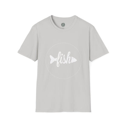 Casual Fish Graphic Tee - Perfect for Nature Lovers