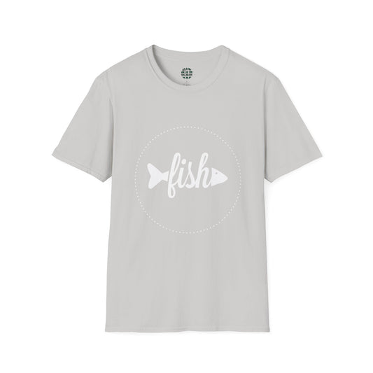 Casual Fish Graphic Tee - Perfect for Nature Lovers