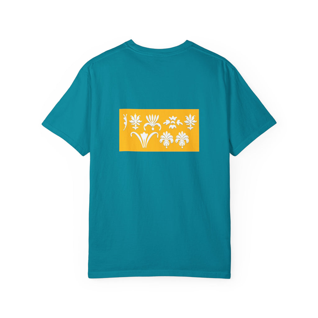 Vibrant Floral Print T-Shirt,Everyday Style