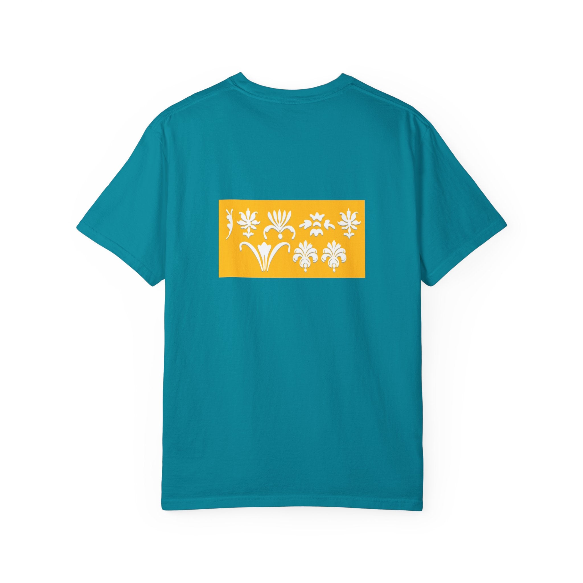 Vibrant Floral Print T-Shirt,Everyday Style