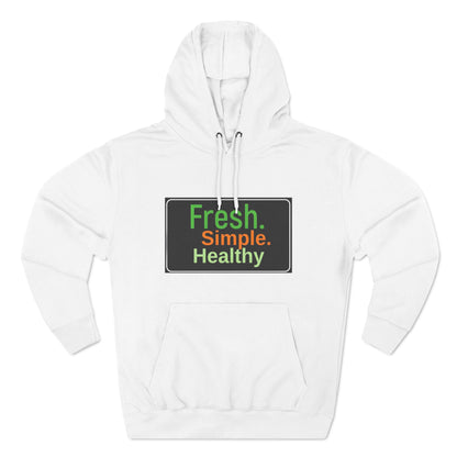 Unisex Three-Panel Fresh Simple Hoodie