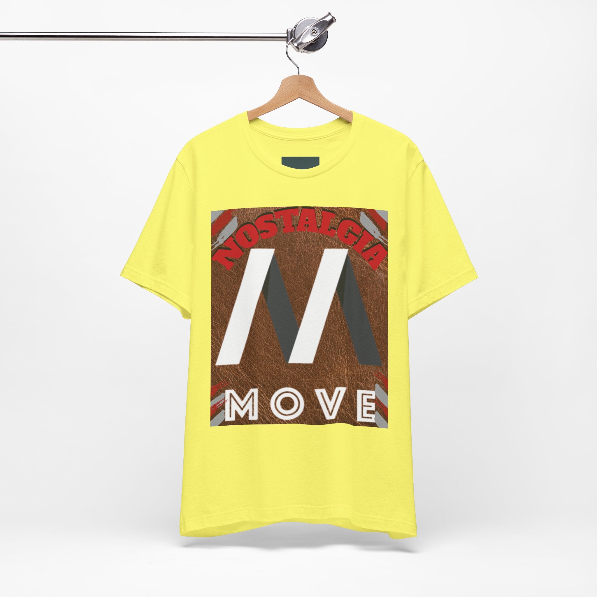 Nostalgic Movement Short Sleeve Tee, Vintage Graphic Tee, Unisex Casual T-Shirt, Gift for Retro Lovers, Summer Fashion