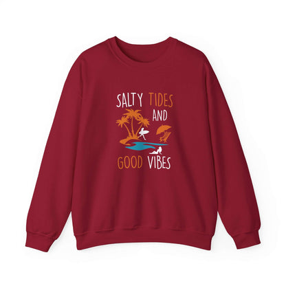 Salty Tides And Good Vibes Unisex Sweatshirt - RC’nSONS