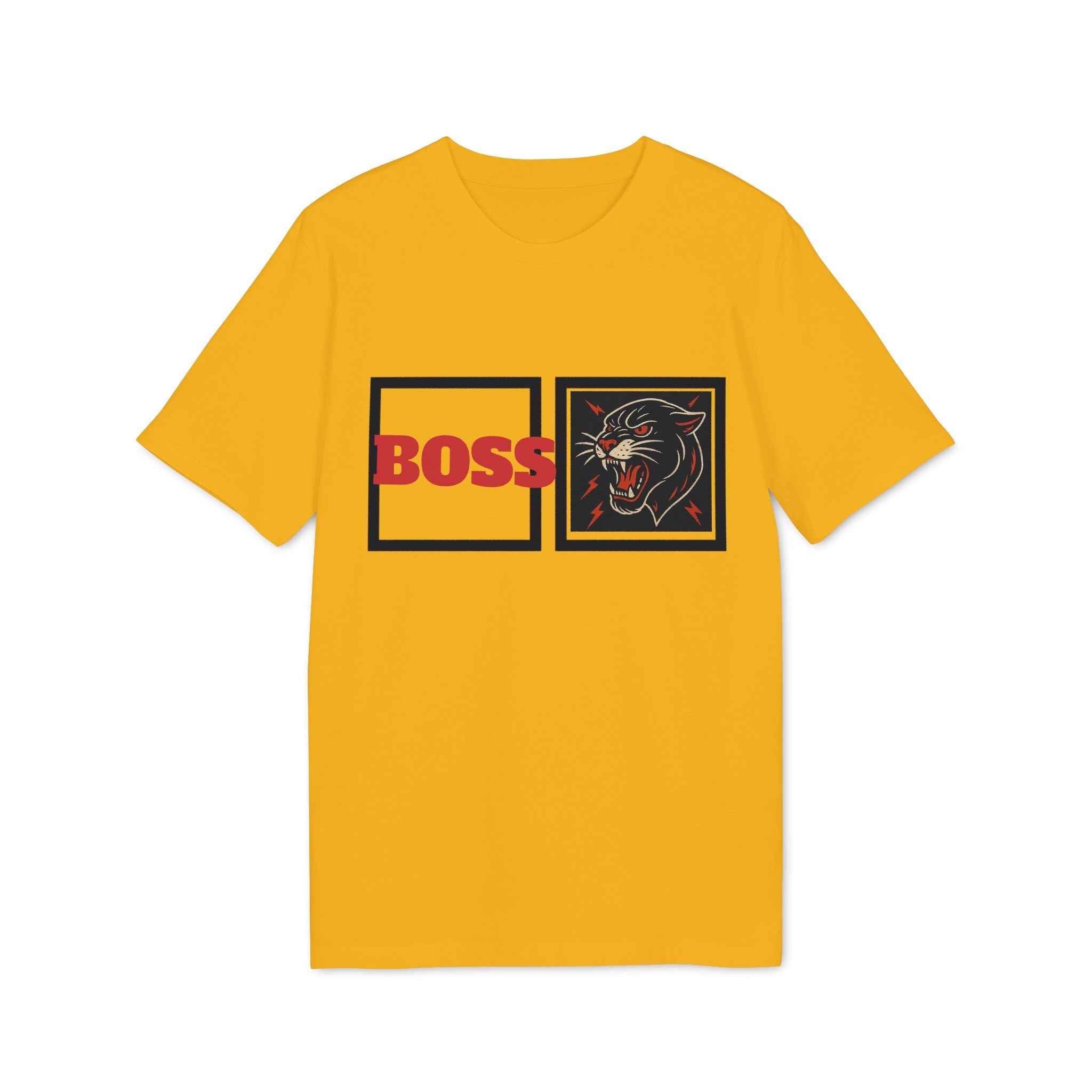 Boss Panther Unisex T-Shirt, Motivational Tee, Casual Outfit, Gift for Creators, Streetwear Style, Everyday Fashion Printify