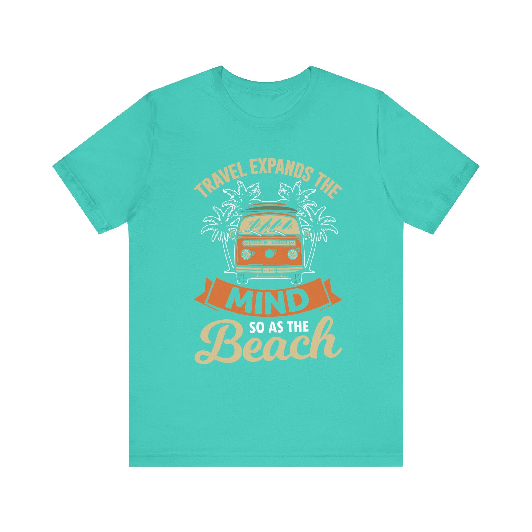 Unisex Travel Expands the mind Short Sleeve Tee
