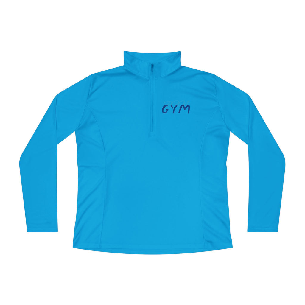 Quarter-Zip Pullover - Casual and Comfortable Women's Quarter-Zip Pullover