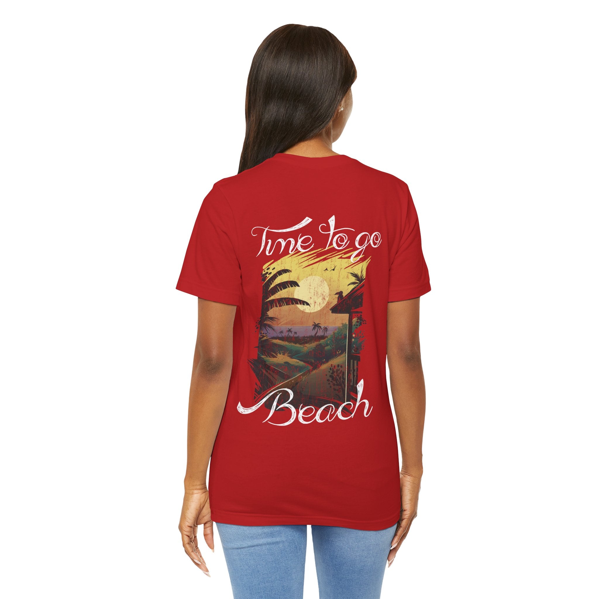 Il est temps d’aller à la plage Tee-shirt unisexe 