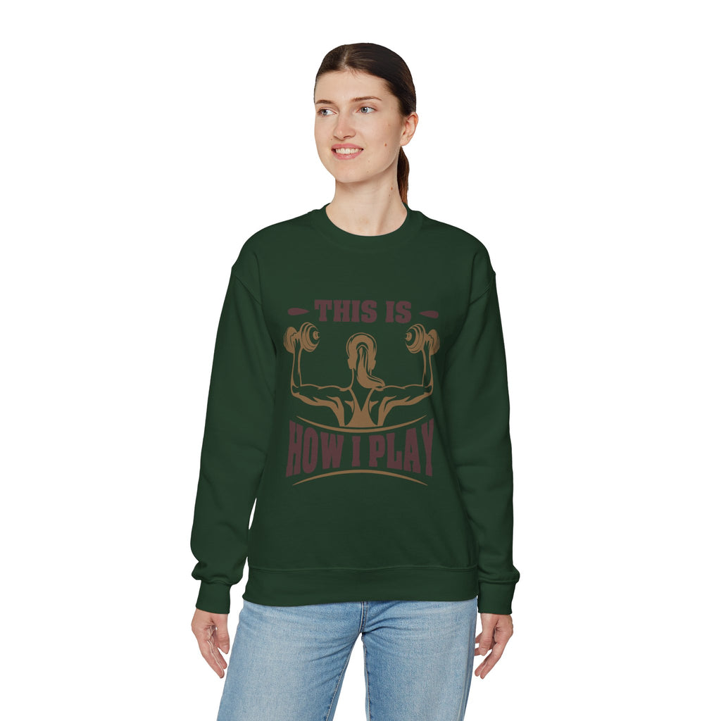 C’est comme ça que je joue Sweatshirt unisexe 