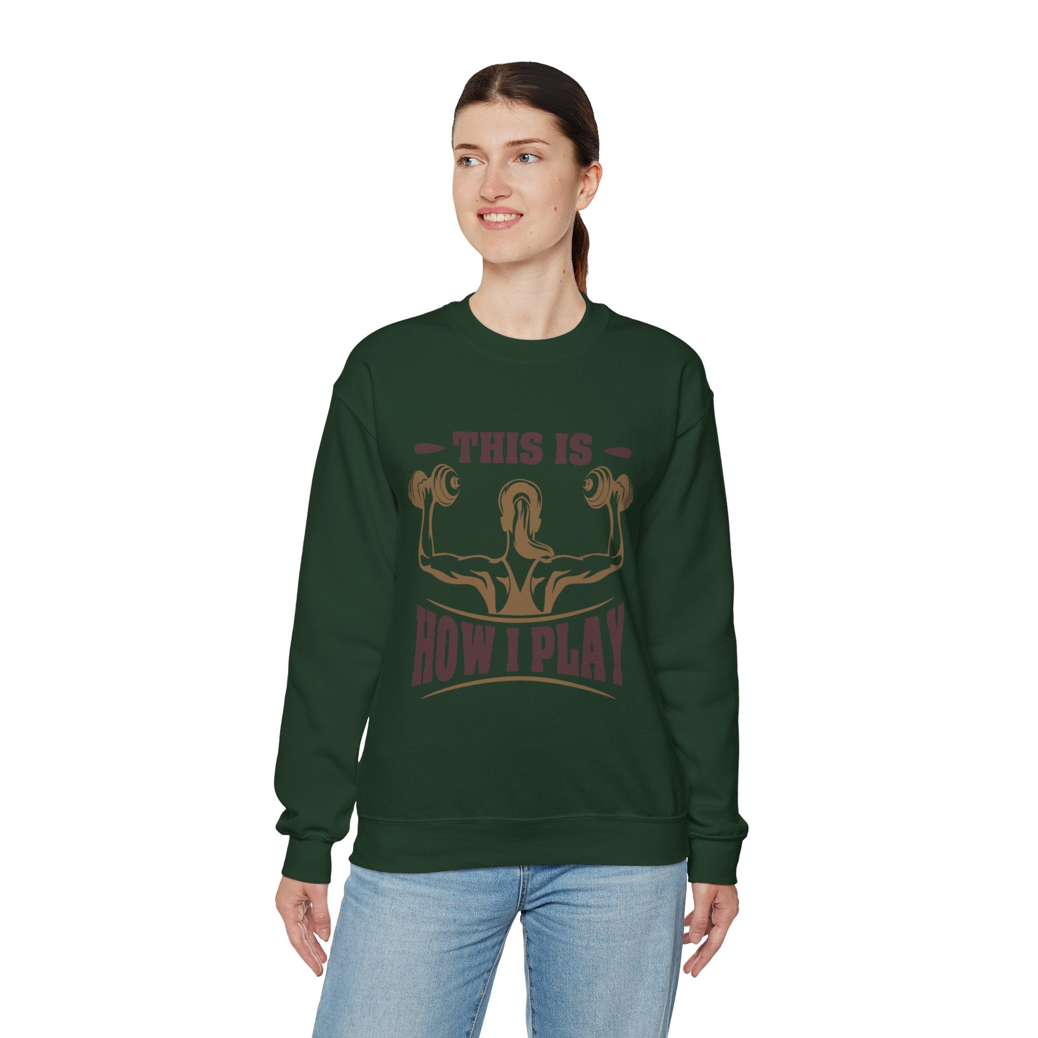 C’est comme ça que je joue Sweatshirt unisexe 