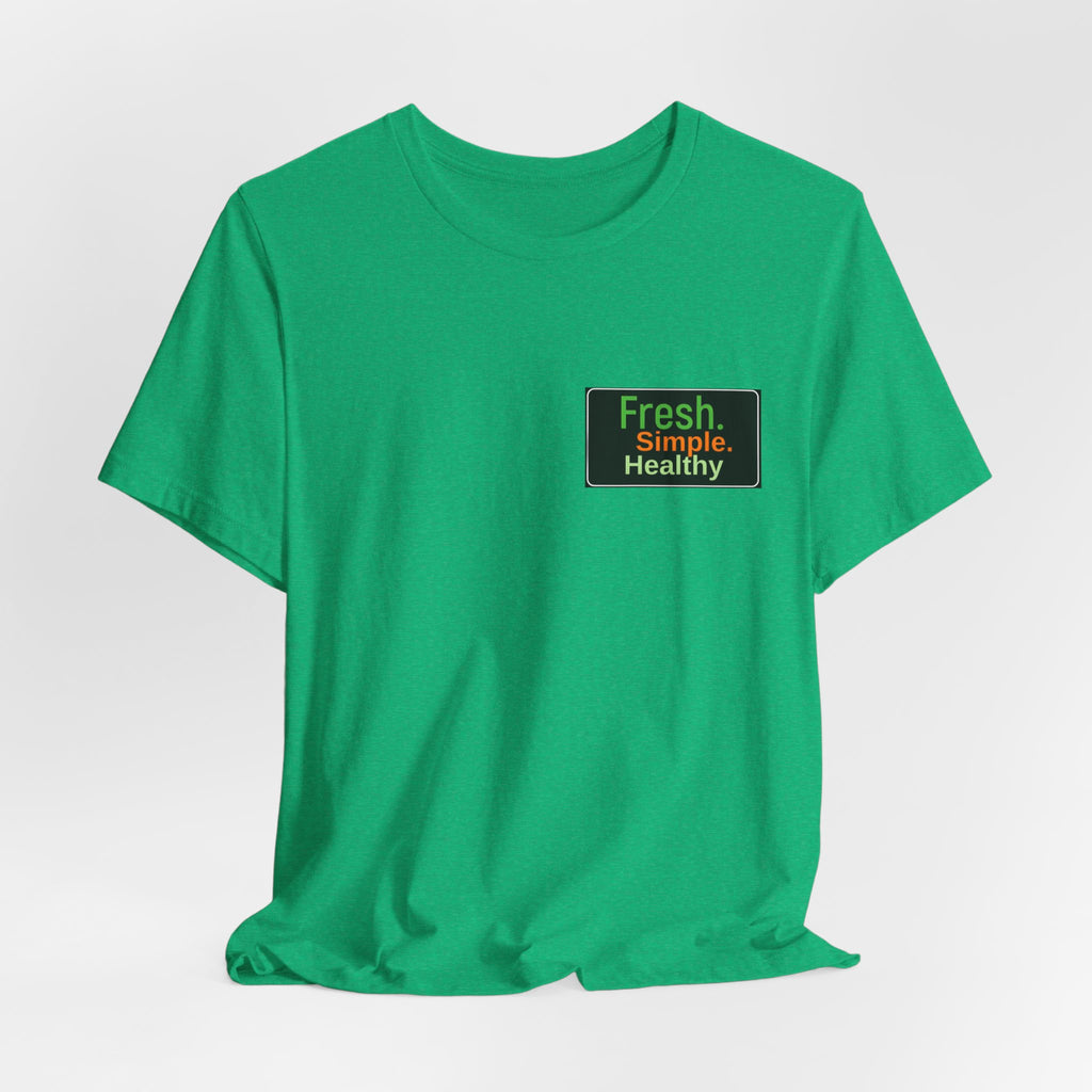 Unisex Fresh Healthy Short Sleeve Tee