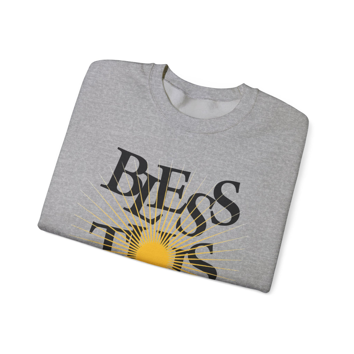 Bénissez ce sweat-shirt unisexe de désordre 