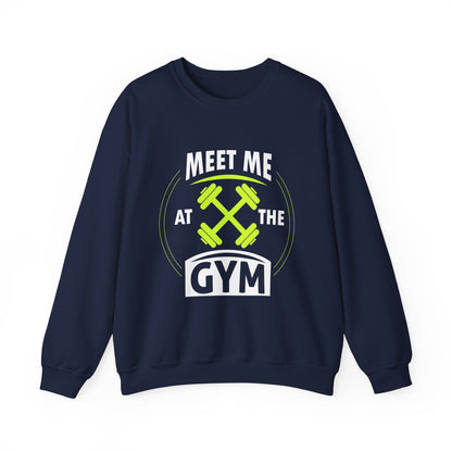 Rencontrez-moi au sweat-shirt unisexe du gymnase 