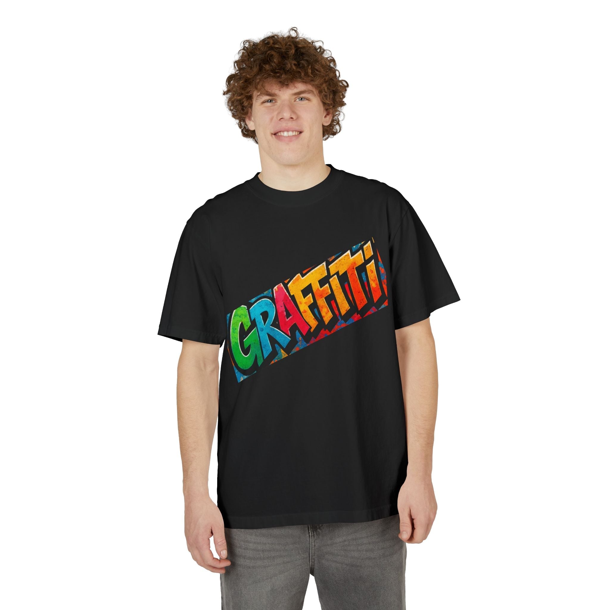Graffiti Vibe Unisex T-Shirt, Urban Style Tee, Fashion Statement Shirt, Street Wear, Summer Casual Tee, Skateboard Apparel Printify