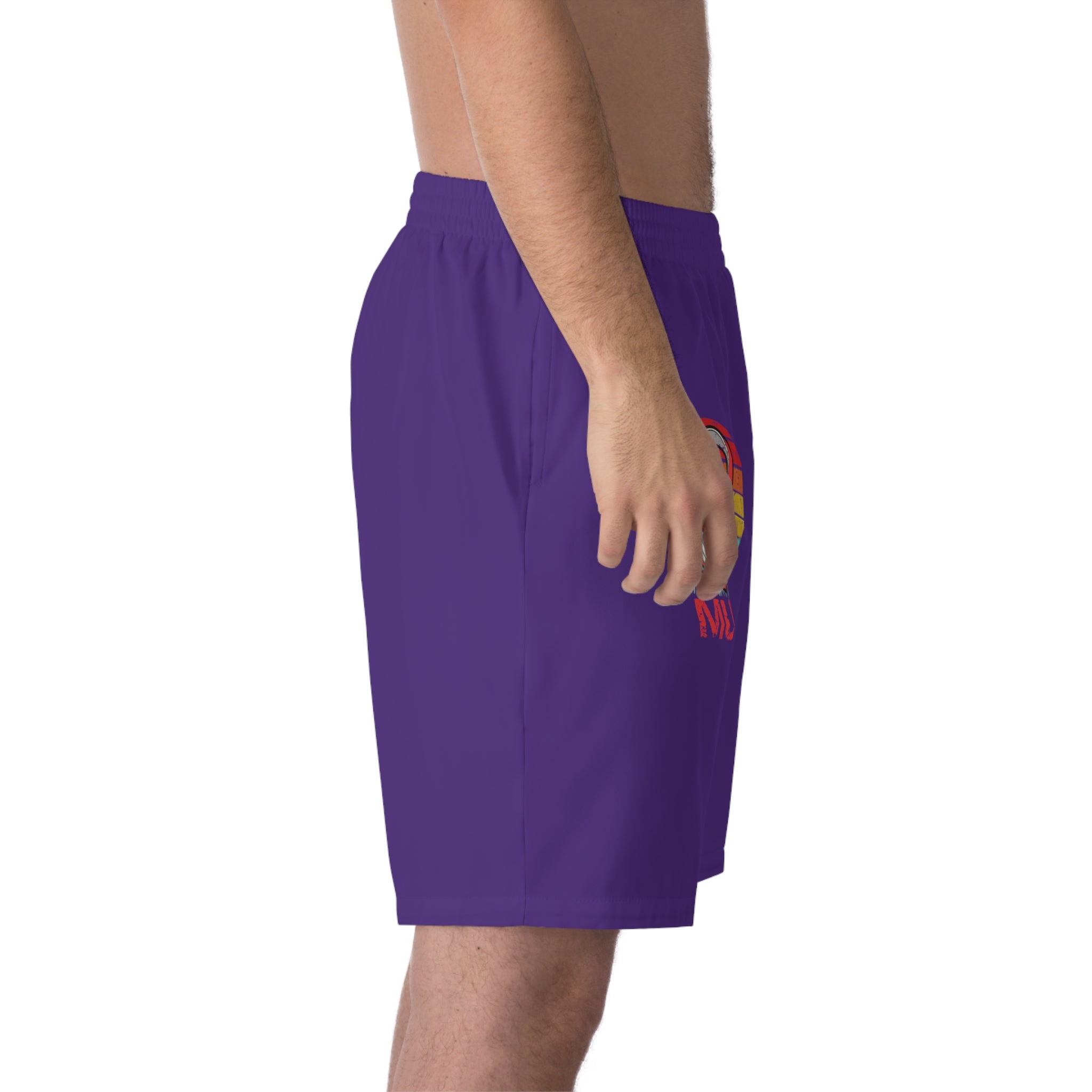 Men's Elastic Beach Shorts (AOP)