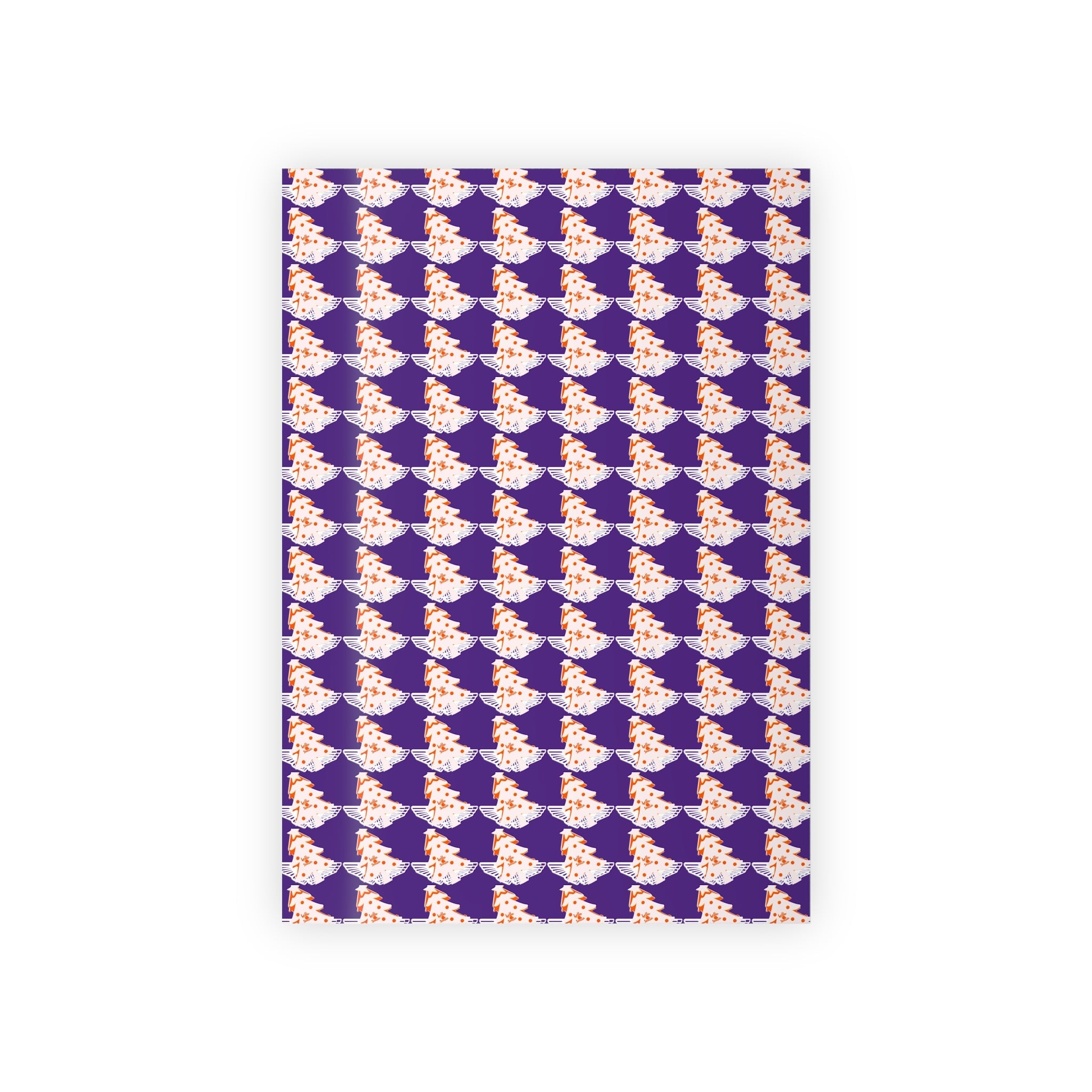 Wrapping Paper Rolls - hello Santa Design Printify