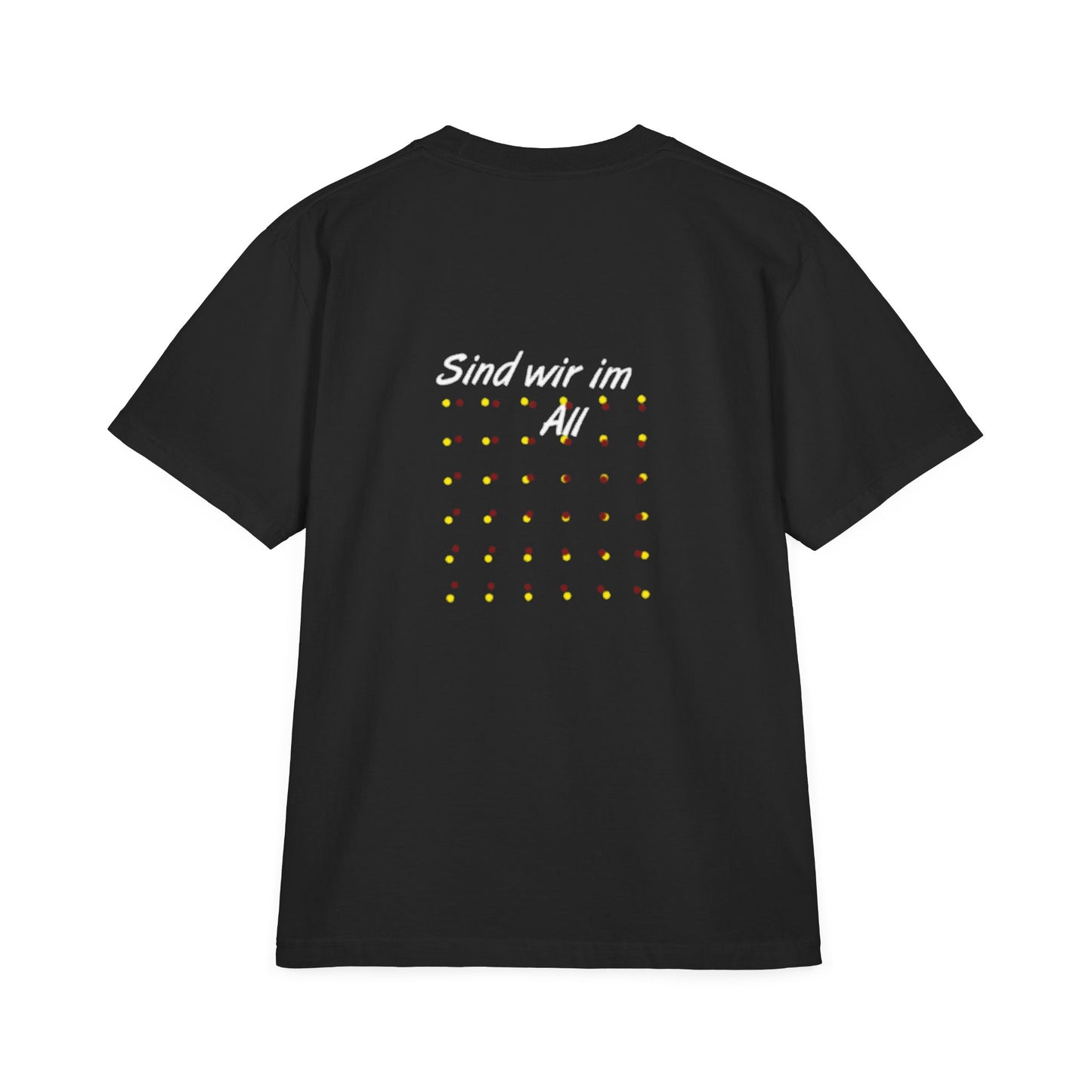 Drop-Shoulder T-Shirt - Chic sind wir im All