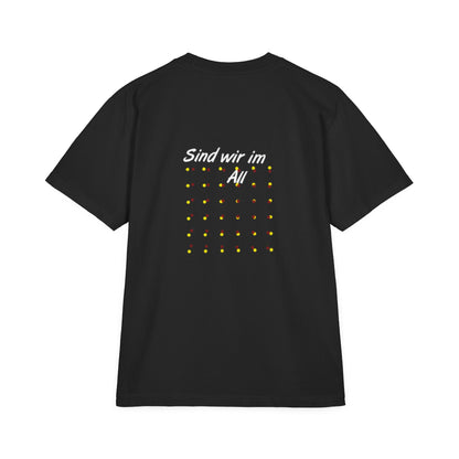 Drop-Shoulder T-Shirt - Chic sind wir im All