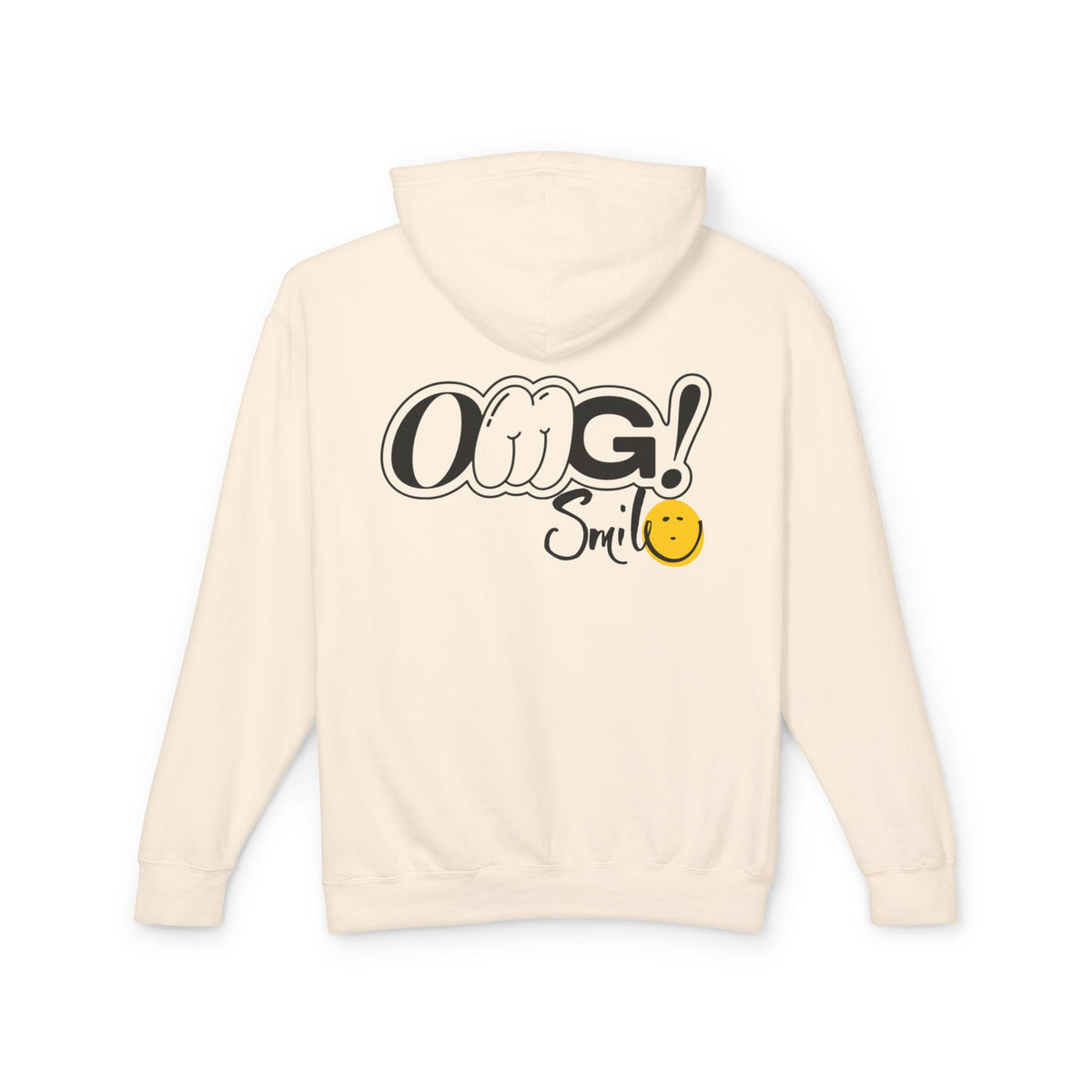 OMG!Smile Lightweight Hooded Sweatshirt