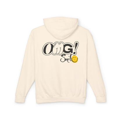 OMG!Smile Lightweight Hooded Sweatshirt